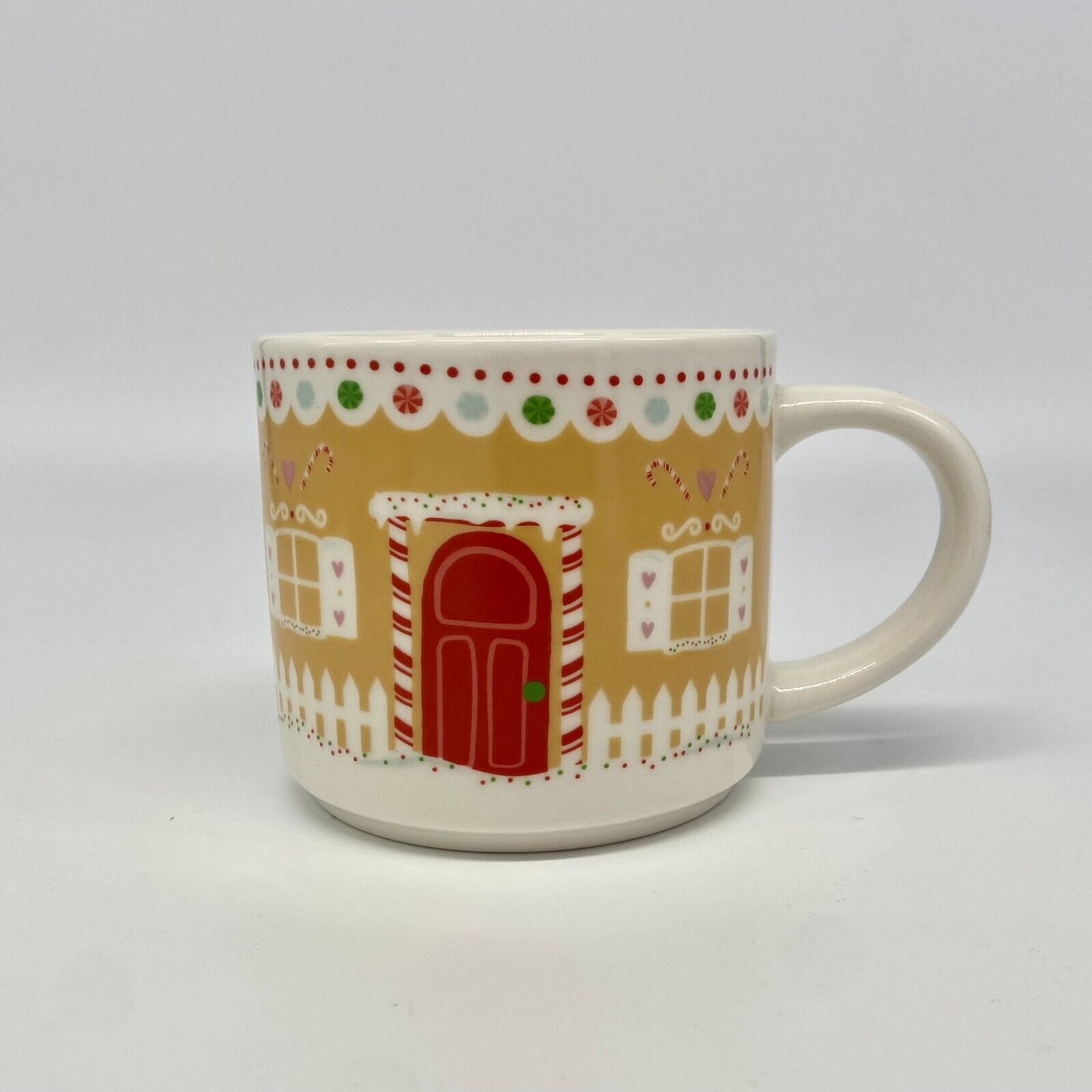 Gingerbread House Mug Christmas Decor Fun Kitschy Dopamine Decor
