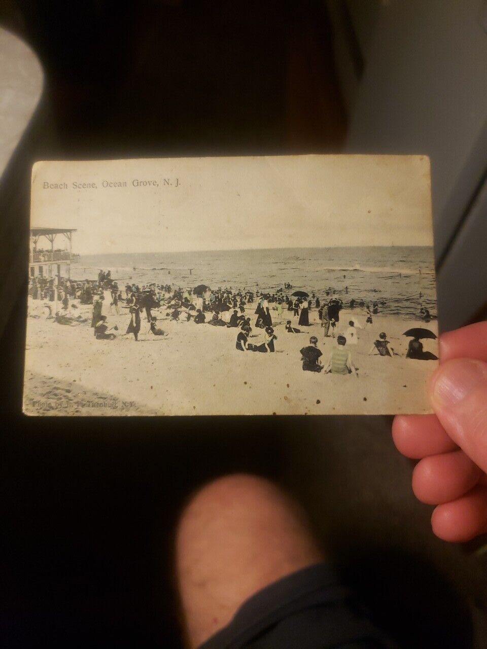 Antique 1908 Post Card Ocean Grove NJ