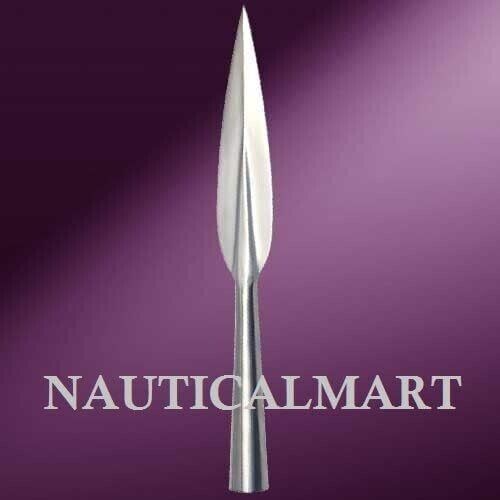 NauticalMart Euro Spear Head Hand Forged High Carbon Steel