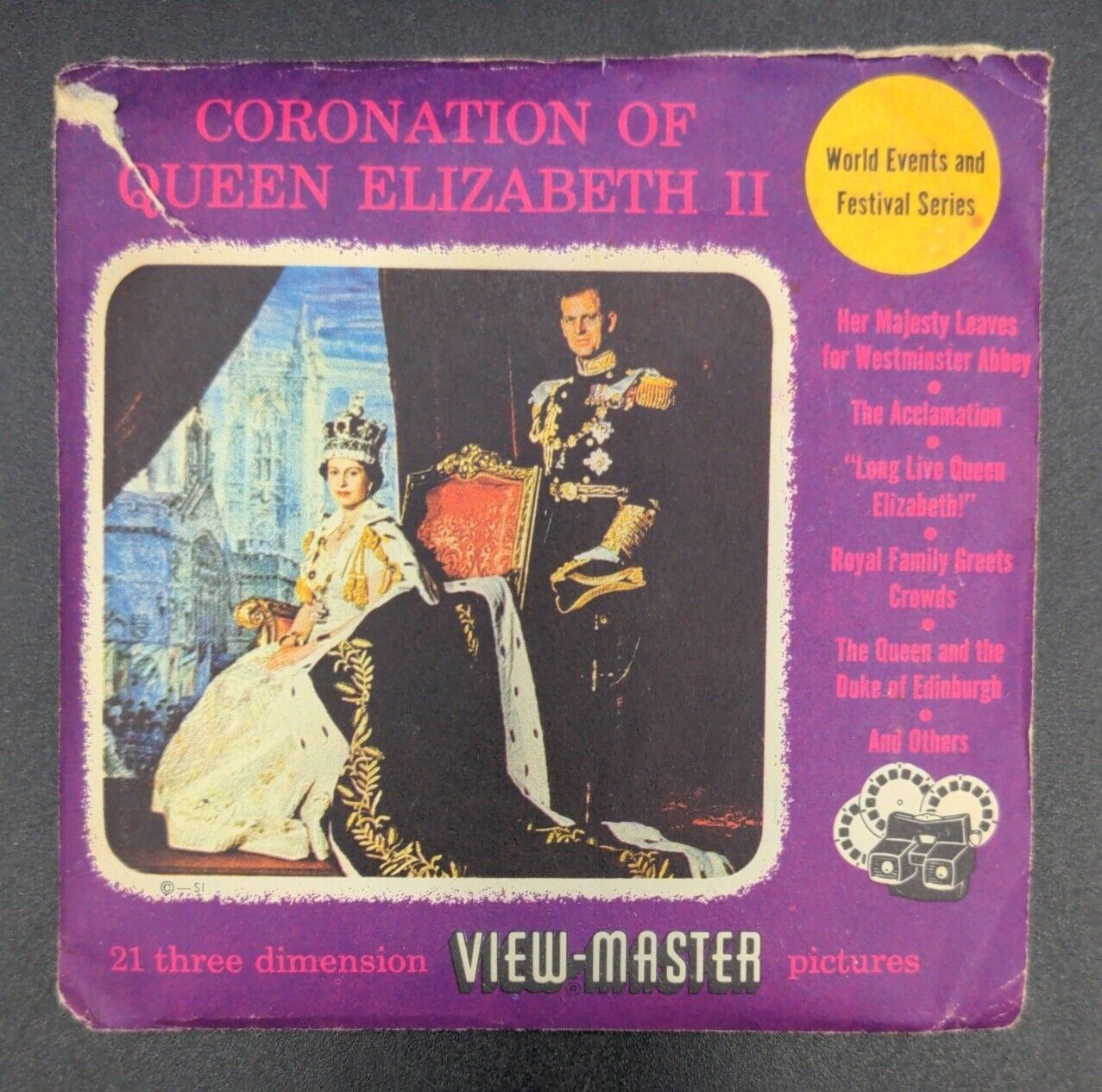 Coronation of Queen Elizabeth II View Master 1953