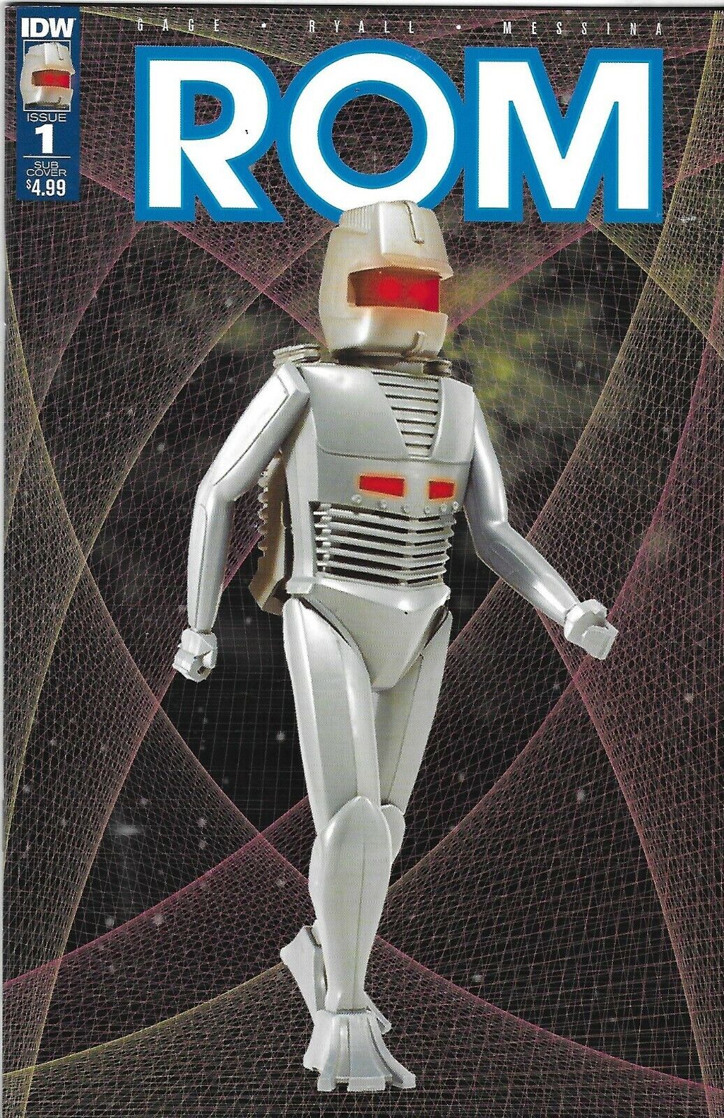 Rom Comic 1 Cover D Classic Toy Subscription Variant 2016 Chris Ryall Gage IDW