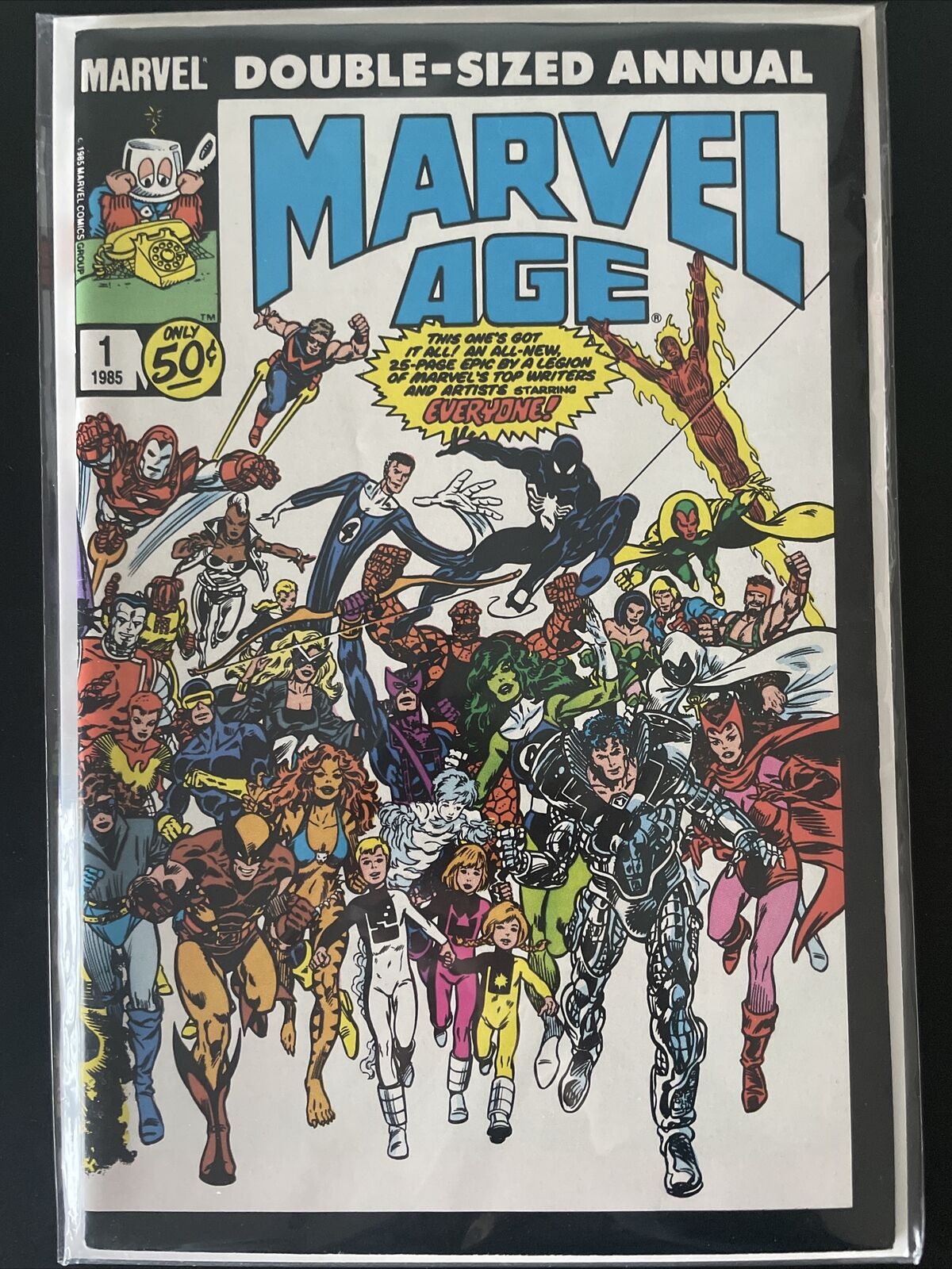Marvel Age Annual #1 (Marvel) 1985 Key Issue Copper Age Comic