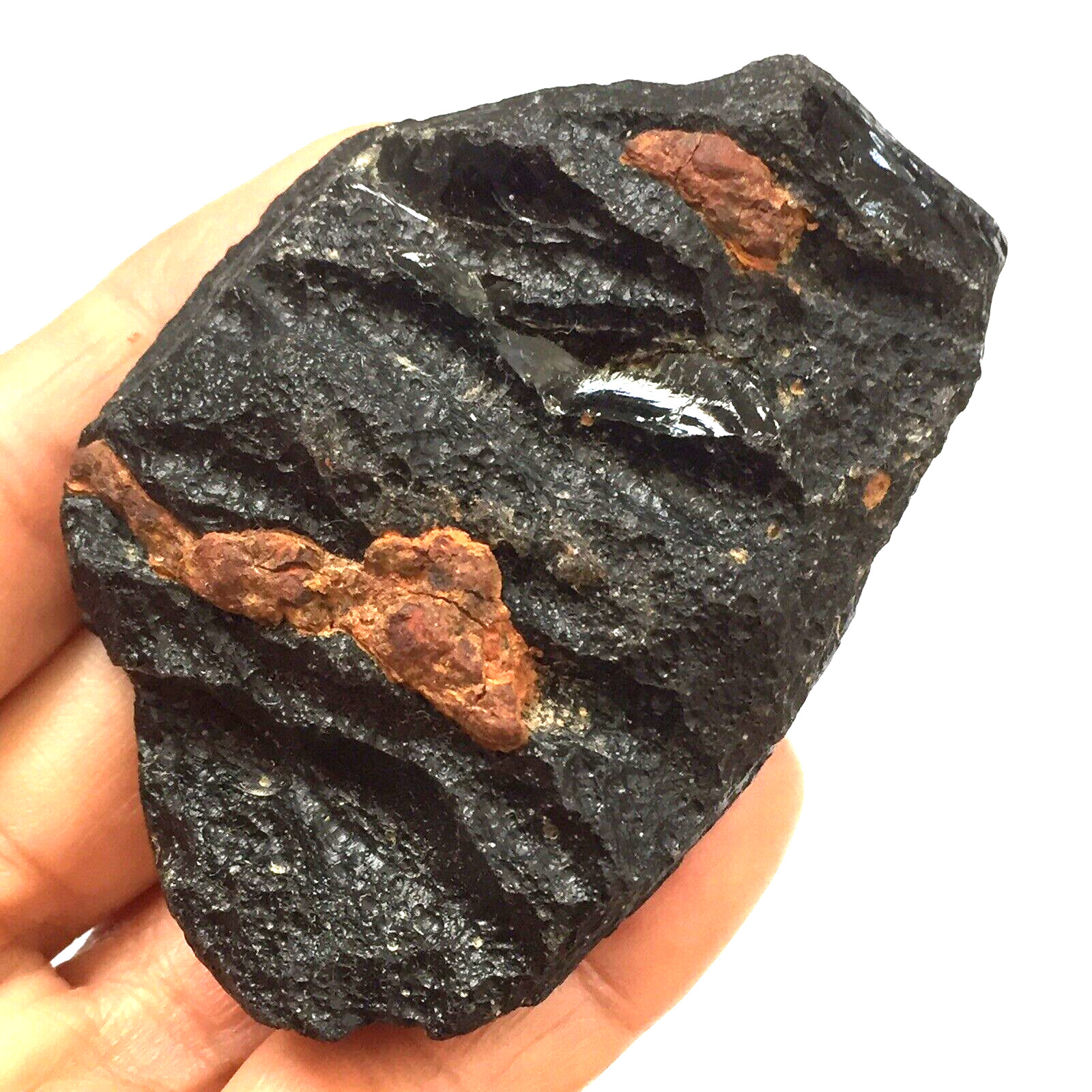 tektite muang nong australasian impactite of meteorite space rock stone 86 g gem