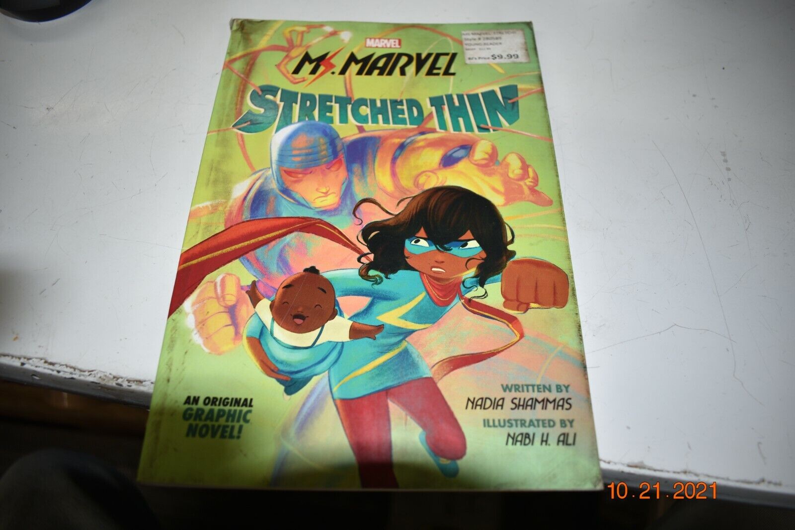 Marvel Uncorrected Proof Book Stretched Thin 