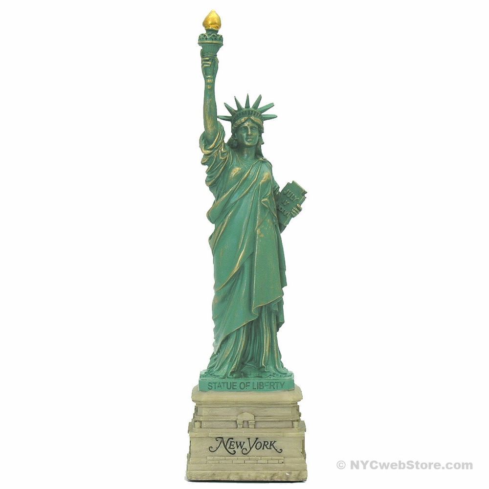 Statue of Liberty Statue New York City Replica 15 Inches Tall