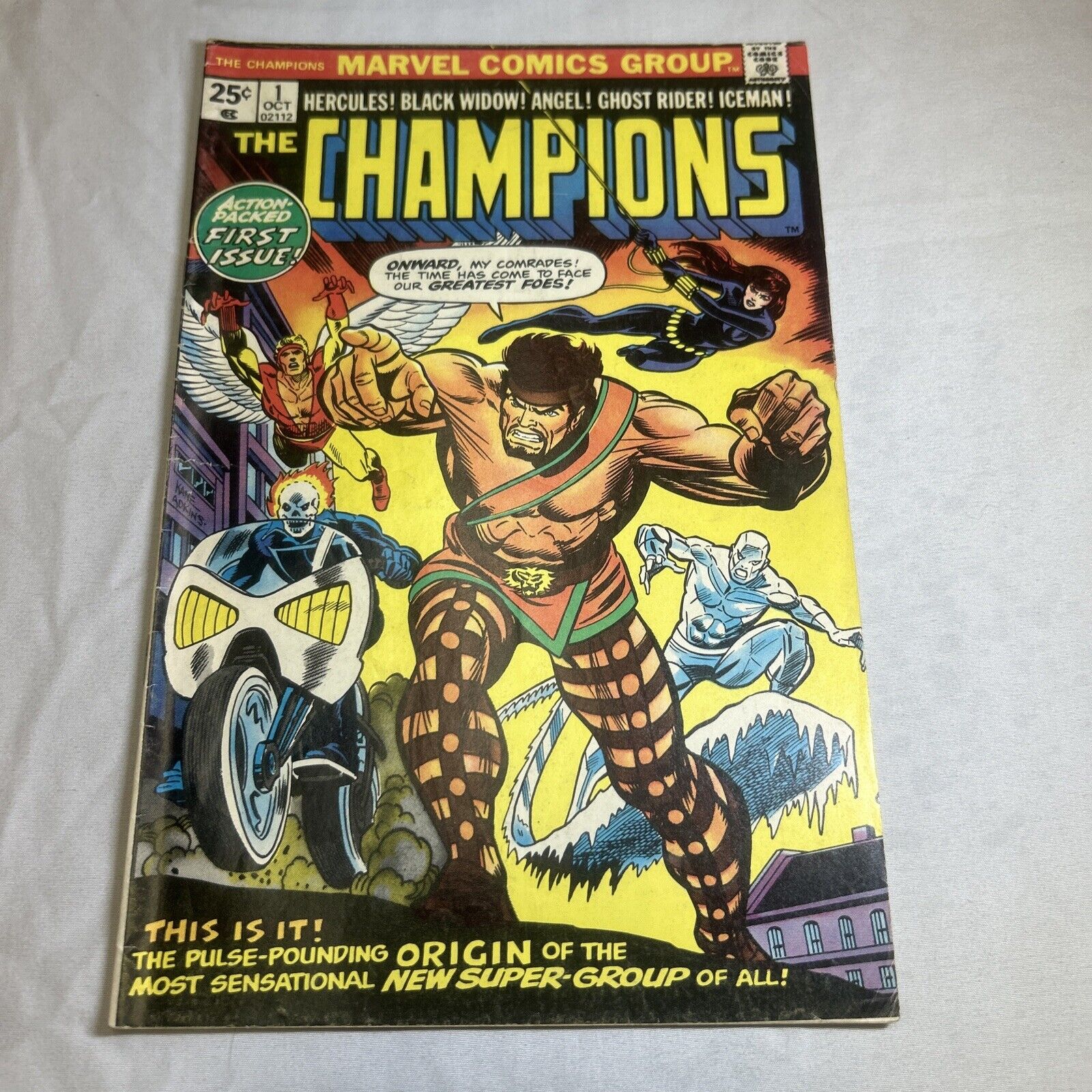 THE CHAMPIONS Vol.1 #1 October 1975 Marvel Comic Book 1st Team App And Origin 