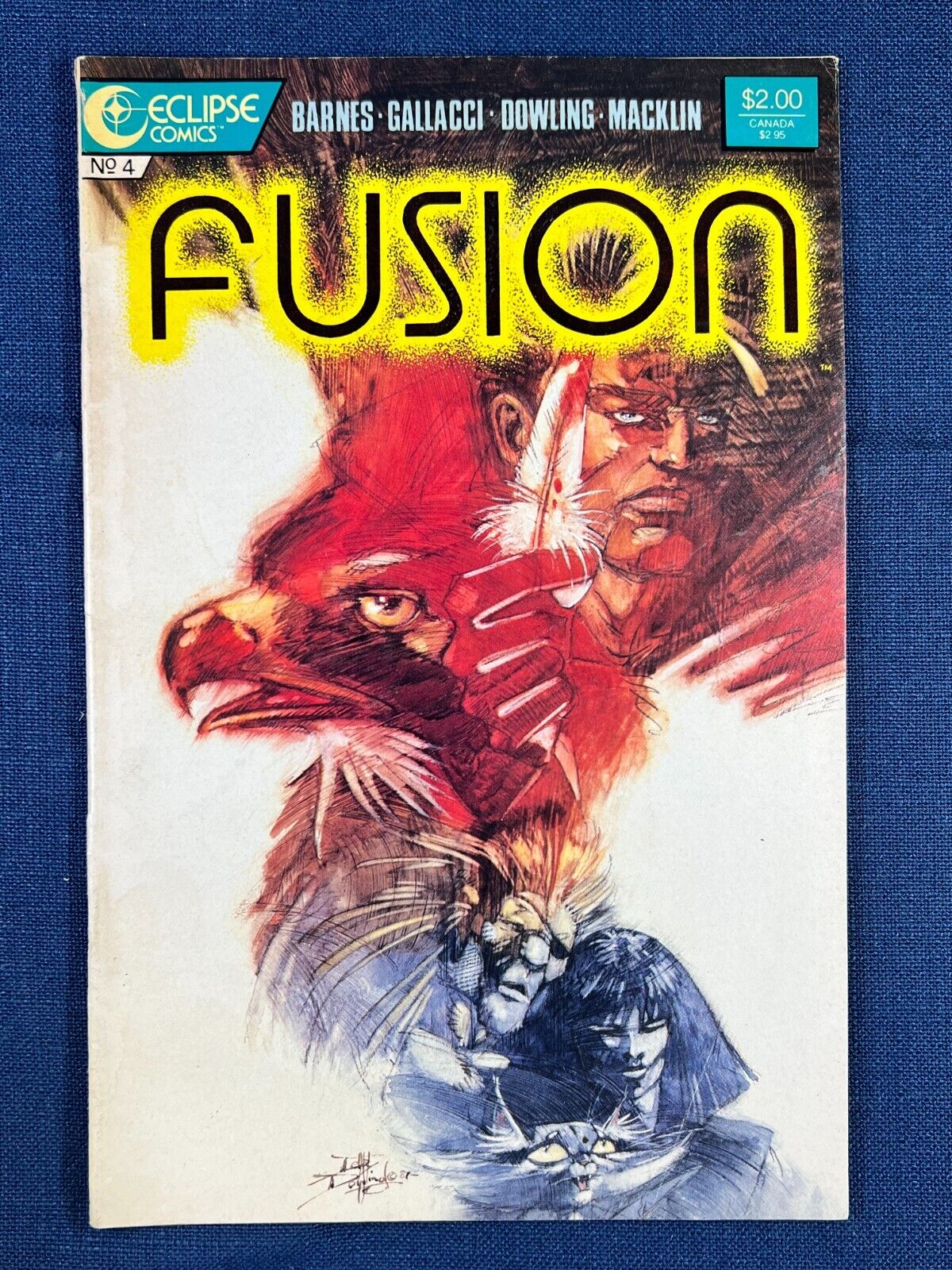 Fusion  #4 (1987 ECLIPSE Comics)