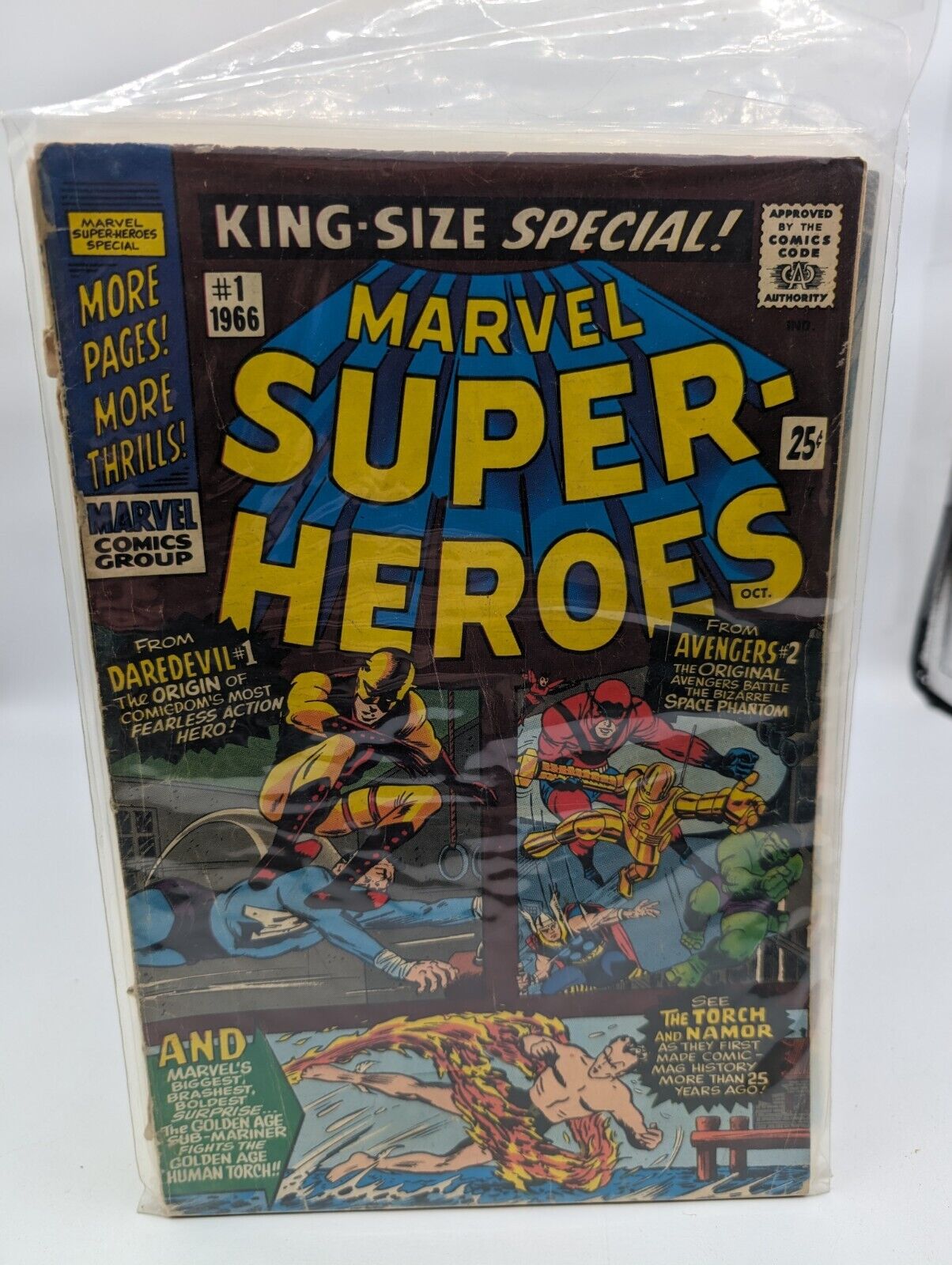 Marvel Super Heroes #1 1966 King Size Special