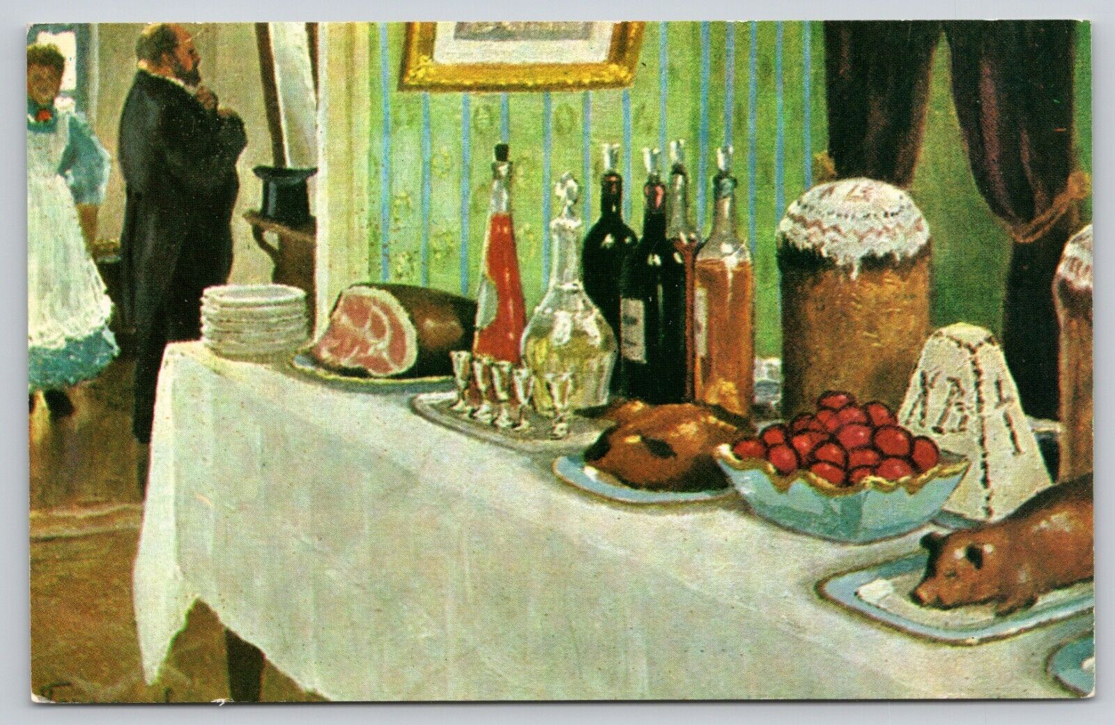 Postcard Easter Table