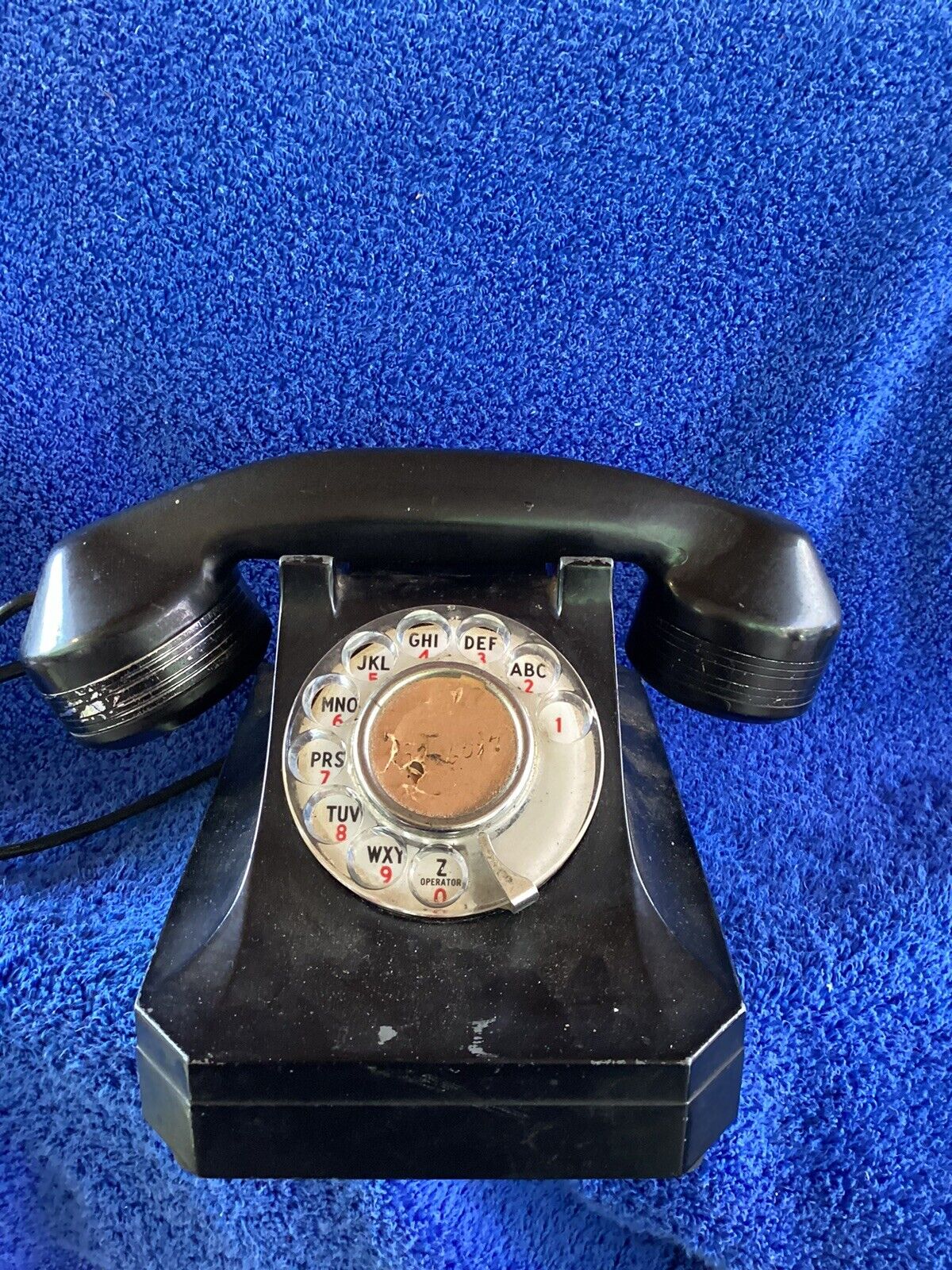 Vintage Stromberg Carlson Electric Rotary Dial Phone,  Heavy Duty