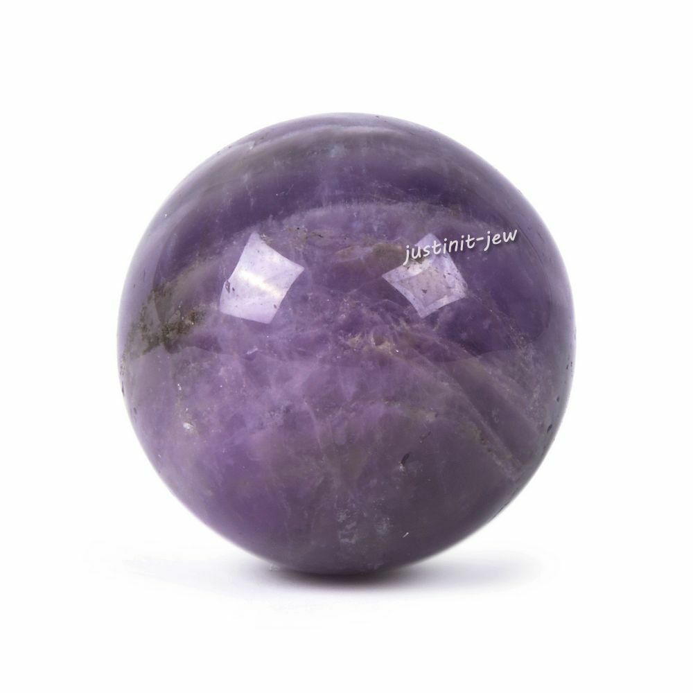 20mm Solid Gemstone Polished Rocks Minerals Crystal Healing Orb Ball Sphere 0.8