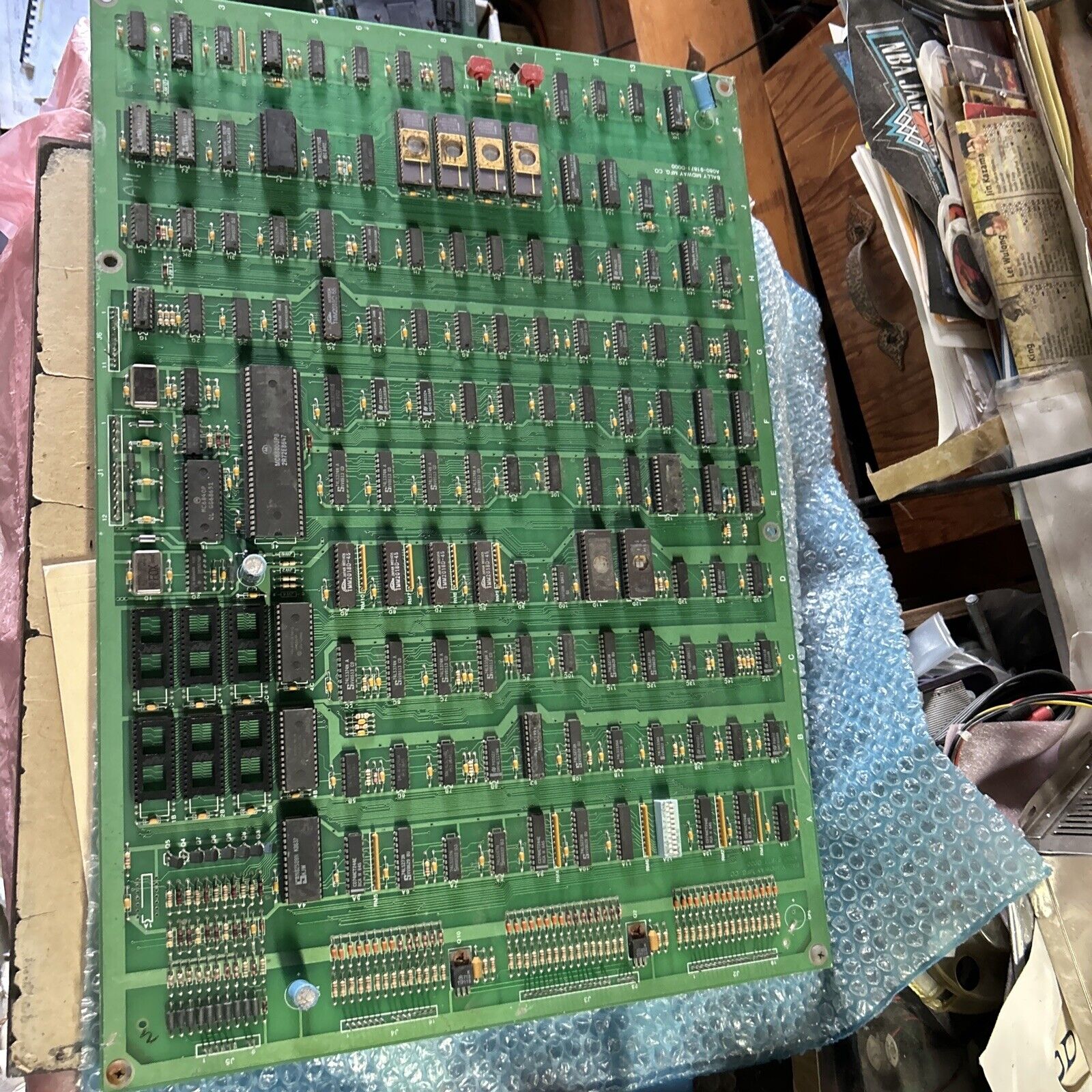 Unkown untested xenophobe? rampage ? midway ARCADE GAME PCB board shlf-1