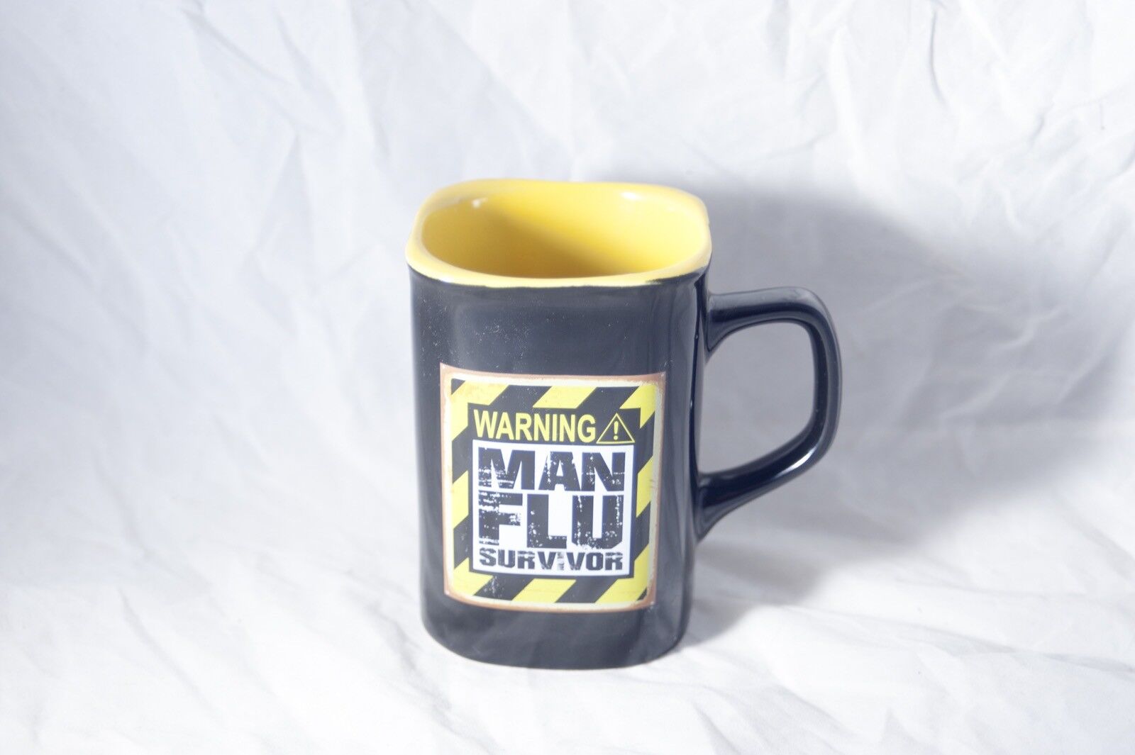 Warning Man Flu Survivor Coffee Tea Mug 