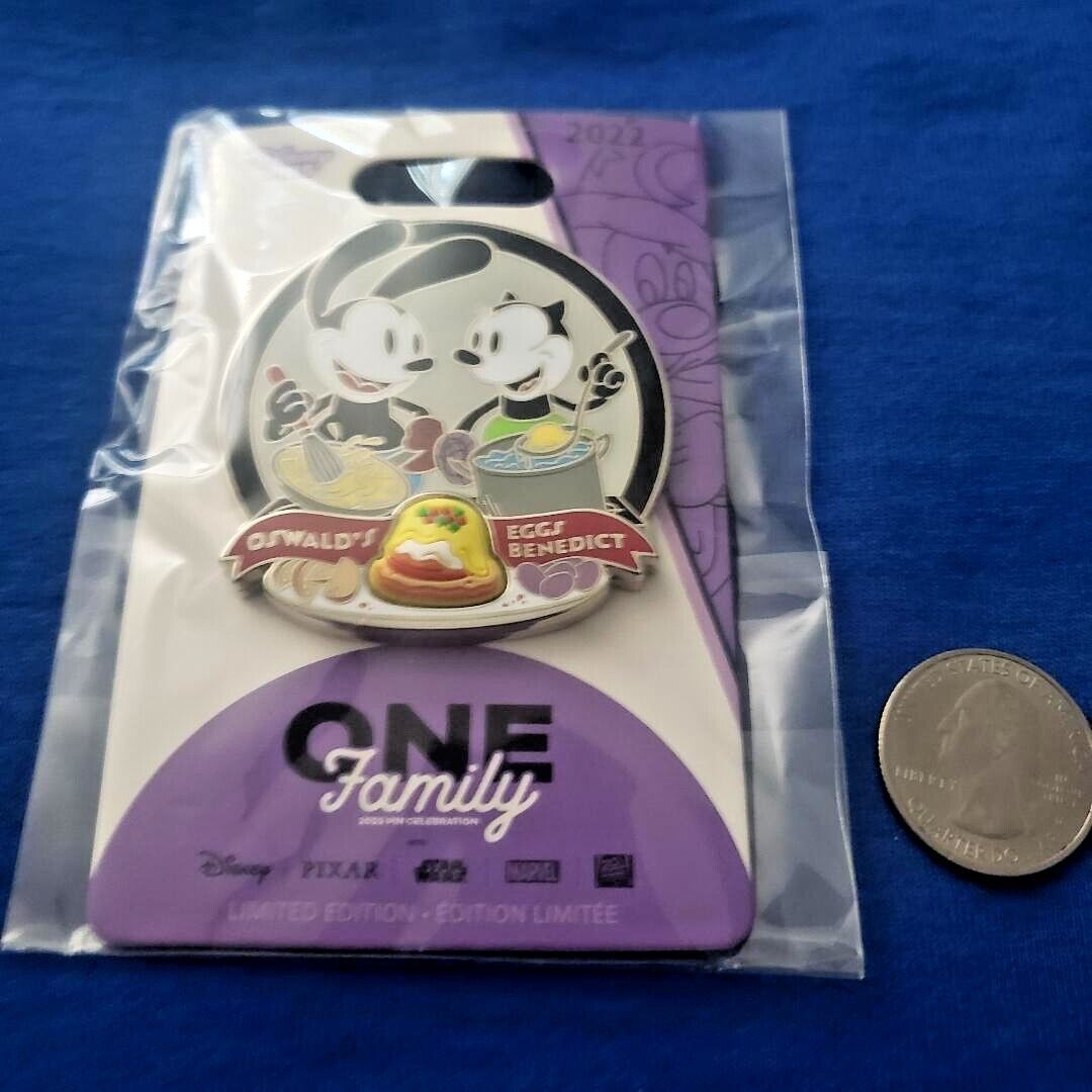 Disney One Family Oswald & Ortensia LE 1000 Pin Disneyland 