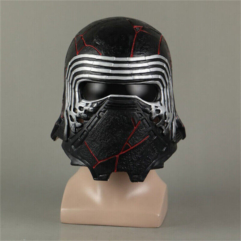 1PC Star Wars Kylo Ren Helmet Mask Black PVC Full Face Masks Cosplay Props Gifts