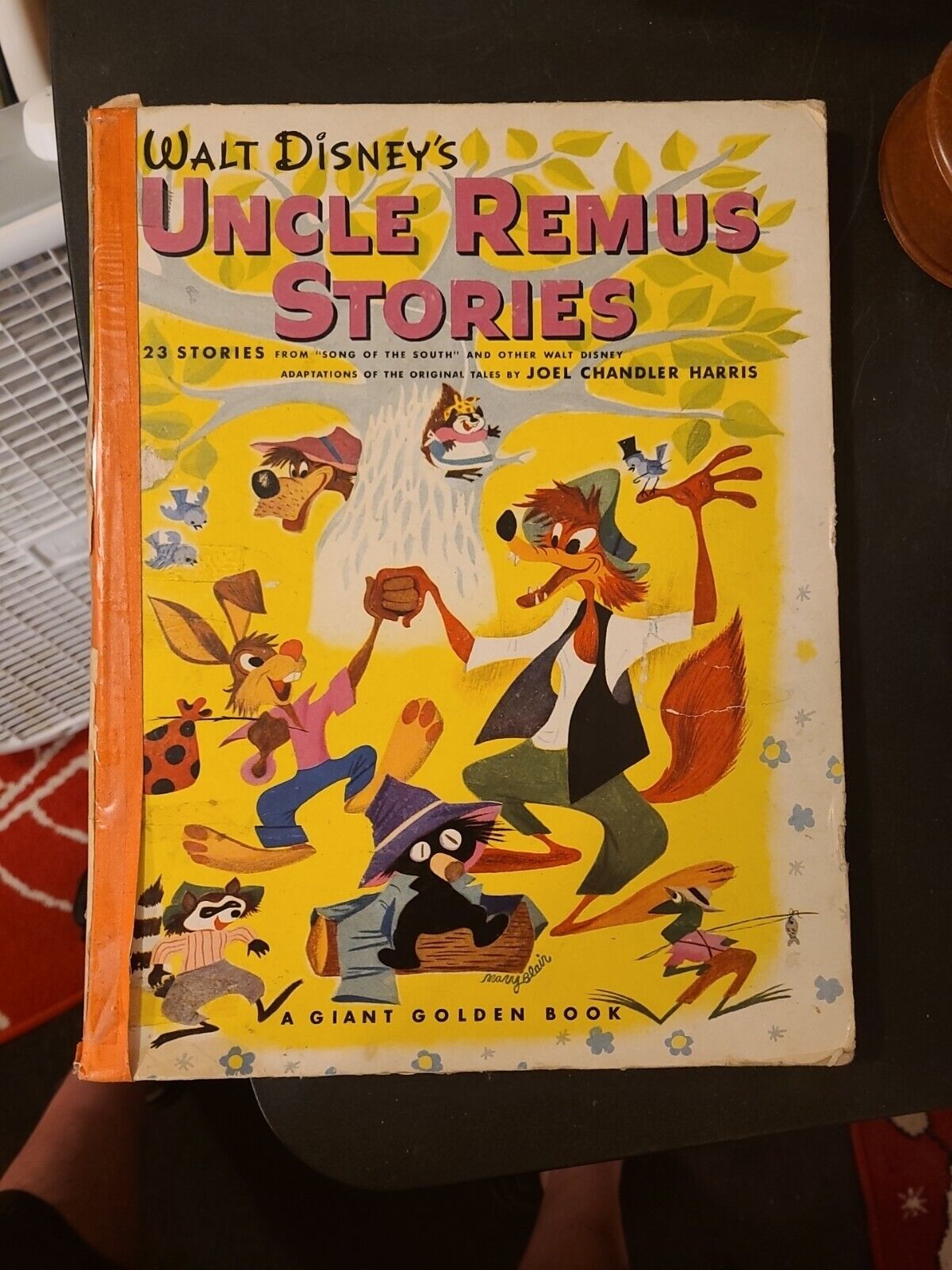 Walt Disney's Uncle Remus Stories Book Song of South 1947 Mary Blair cover art