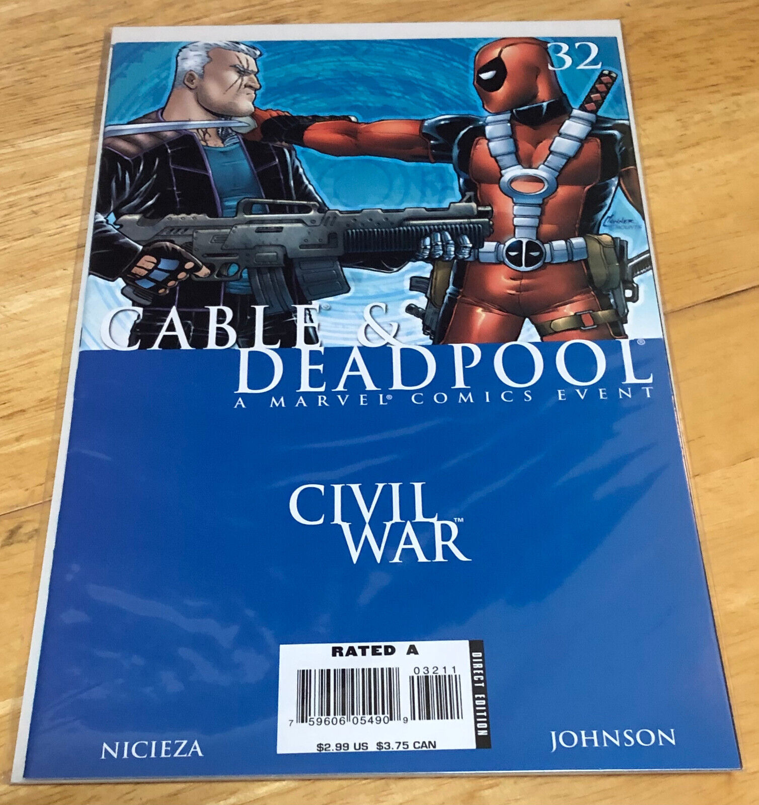 Deadpool & Cable #32 Civil War Marvel Comic Book 