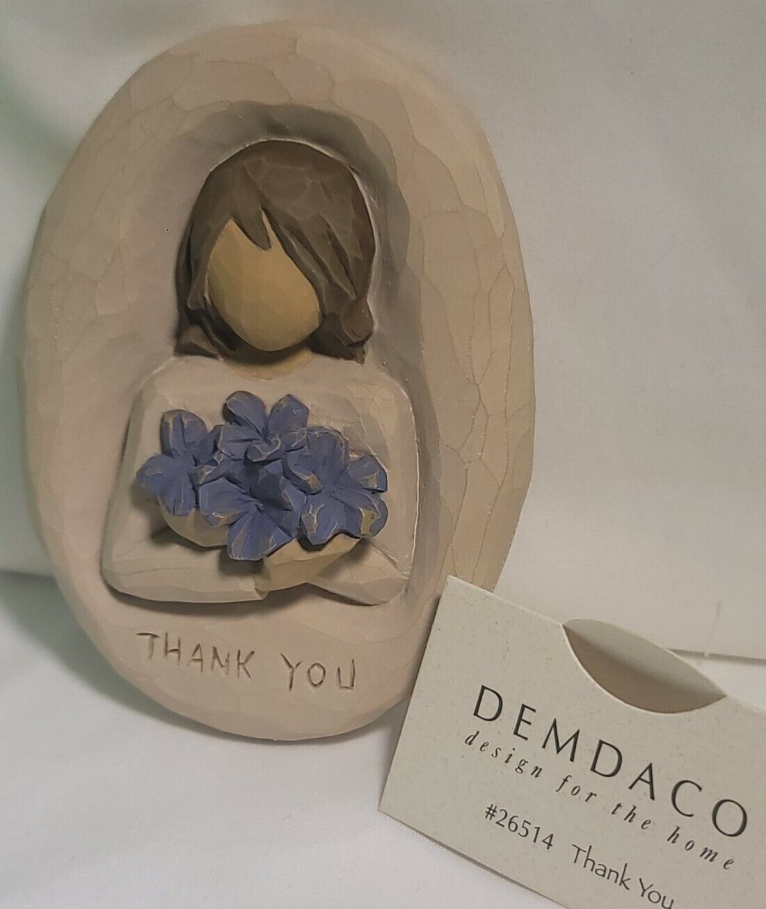 3D Willow Tree Thank You Plaque Handmade Susan Lordi Demdaco #26514 Wall Art 