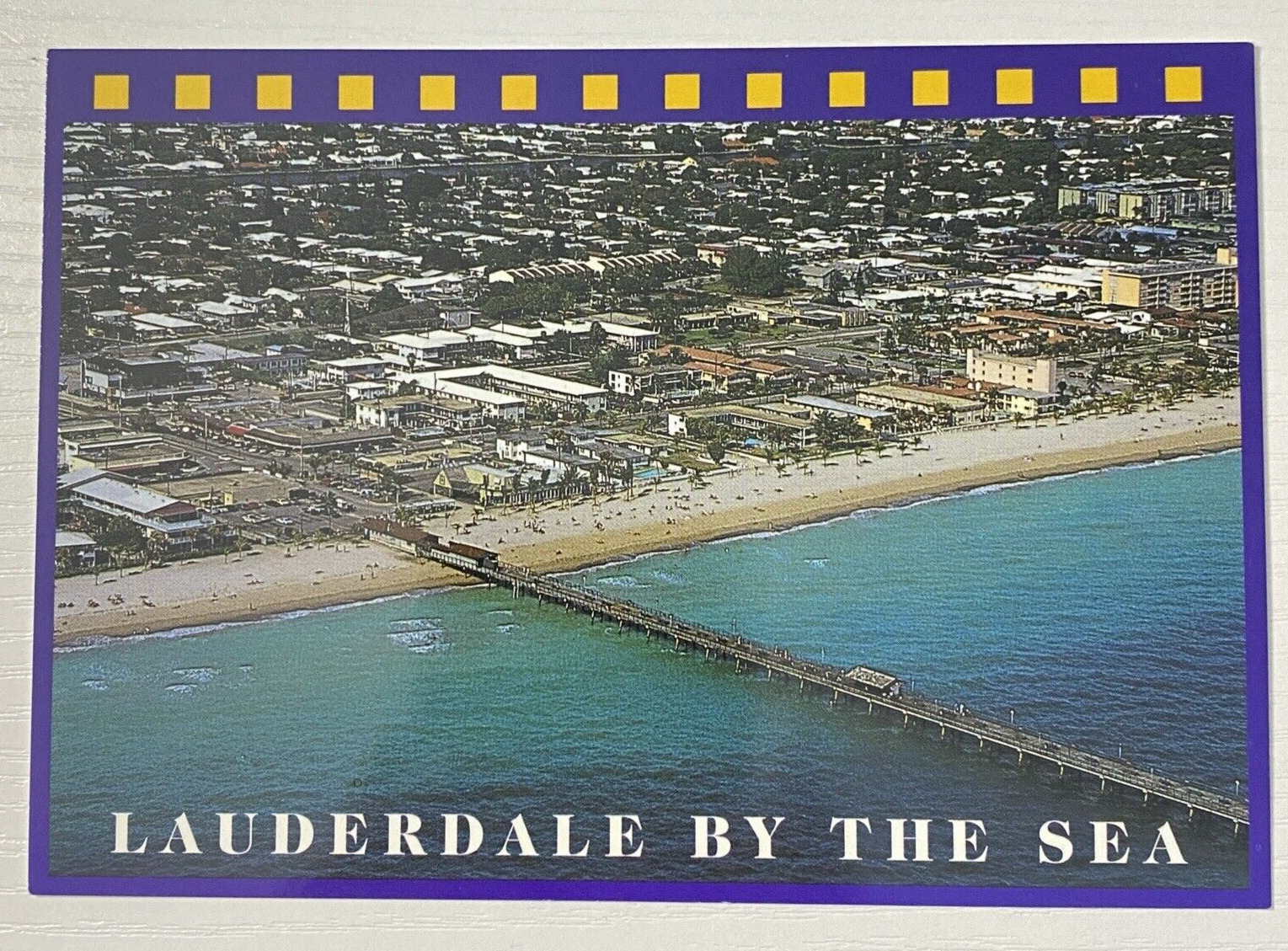 Lauderdale by the Sea Flordia Postcard