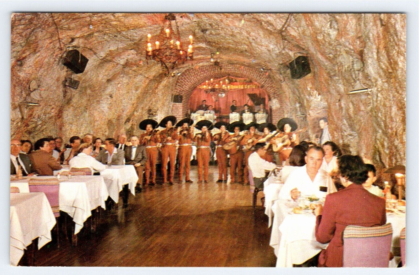 The Cavern Cafe Nogales Sonora Mexico Unused Vintage Postcard AF107-TS