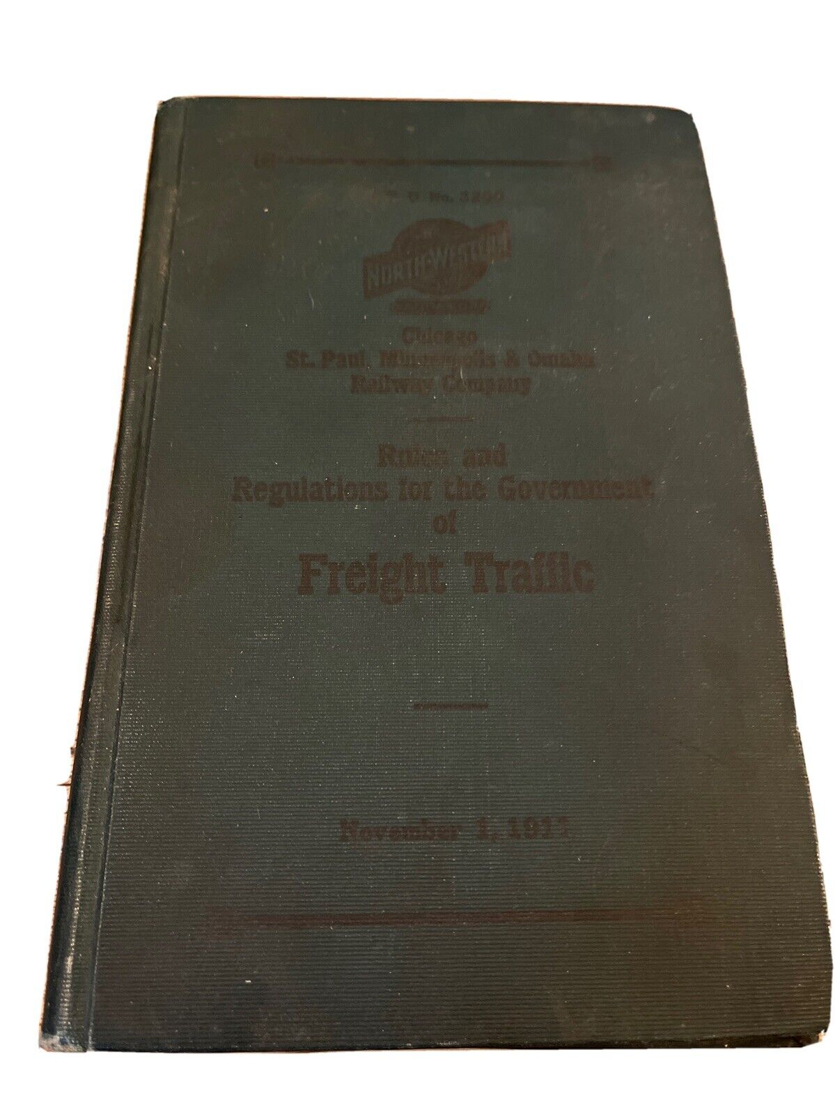 Chicago & North Western rules & regulations, 1911. Solon Springs WI