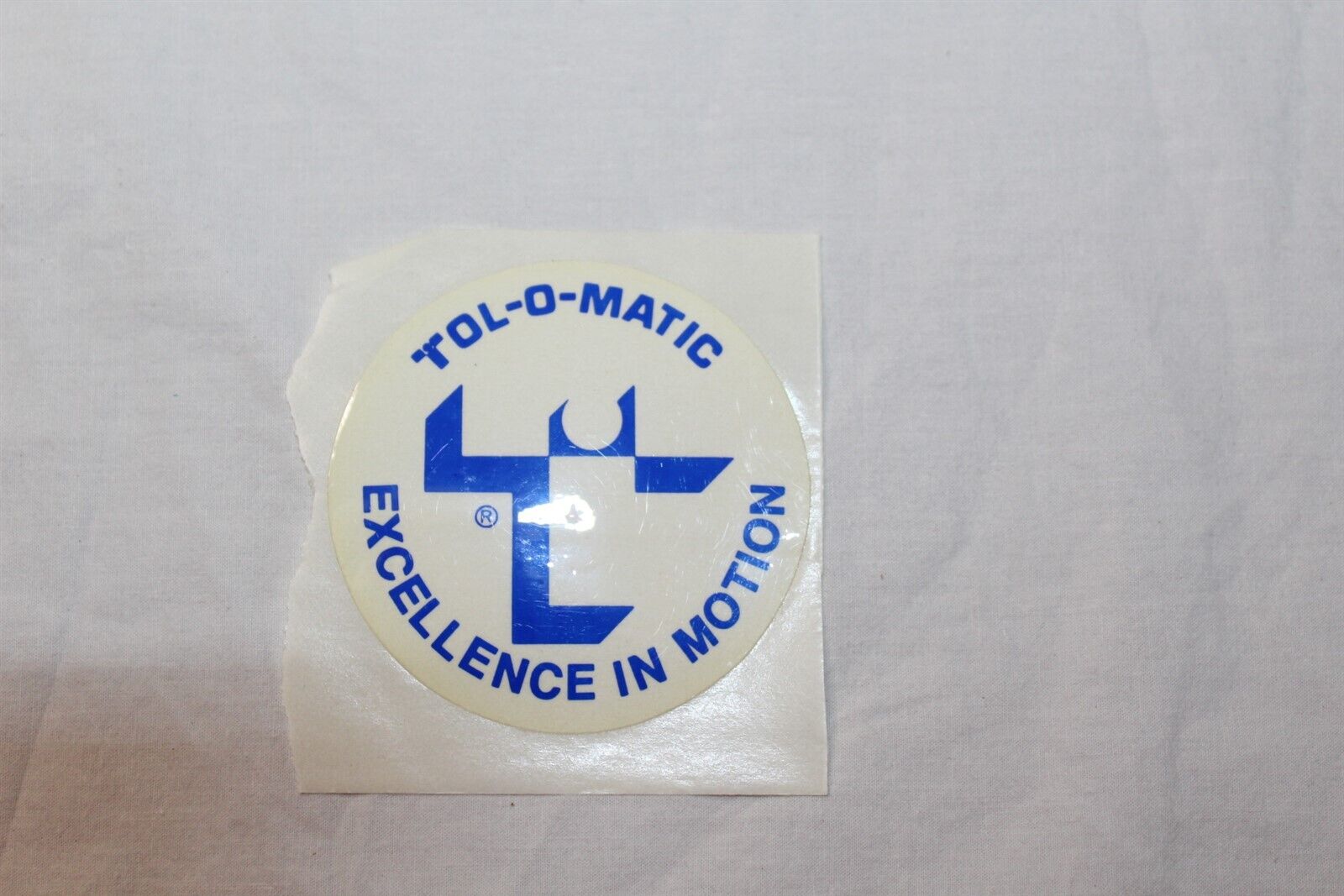 Sticker Label Advertising Tol-O-Matic Excellence Collectible Badge Decal
