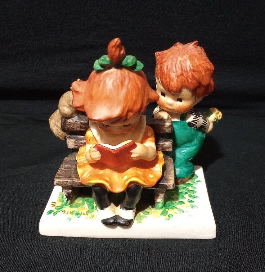 Goebel Charlot Byj6 Redheads Figurine A YOUNG MAN\'S FANCY 1957