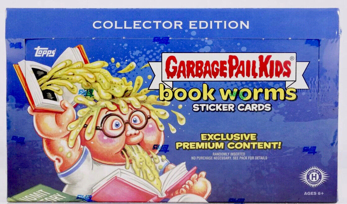 2022 Garbage Pail Kids Book Worms Base Complete 200 Card Set+FREE Wrapper 🔥🔥
