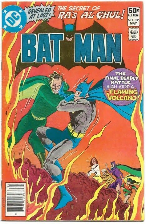 Batman #335 (1981) Ra\'s al Ghul Offers Batman Immortality via The Lazarus Pit