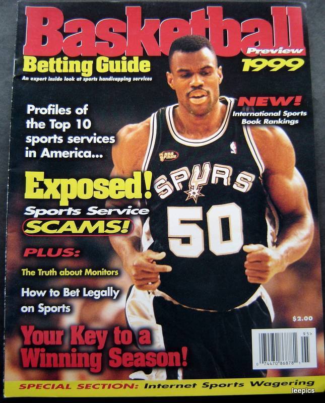 Basketball Betting Guide Preview 1999 Sports Handicapping Services Spurs Cover