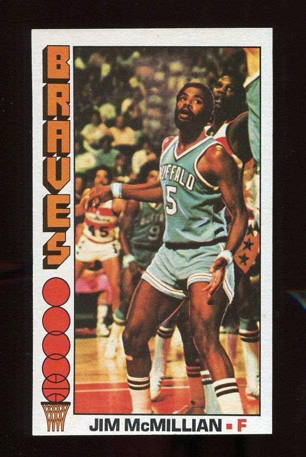 1976-77 Topps #9 Jim McMillian Buffalo Braves Carte NBA Basketball ABA