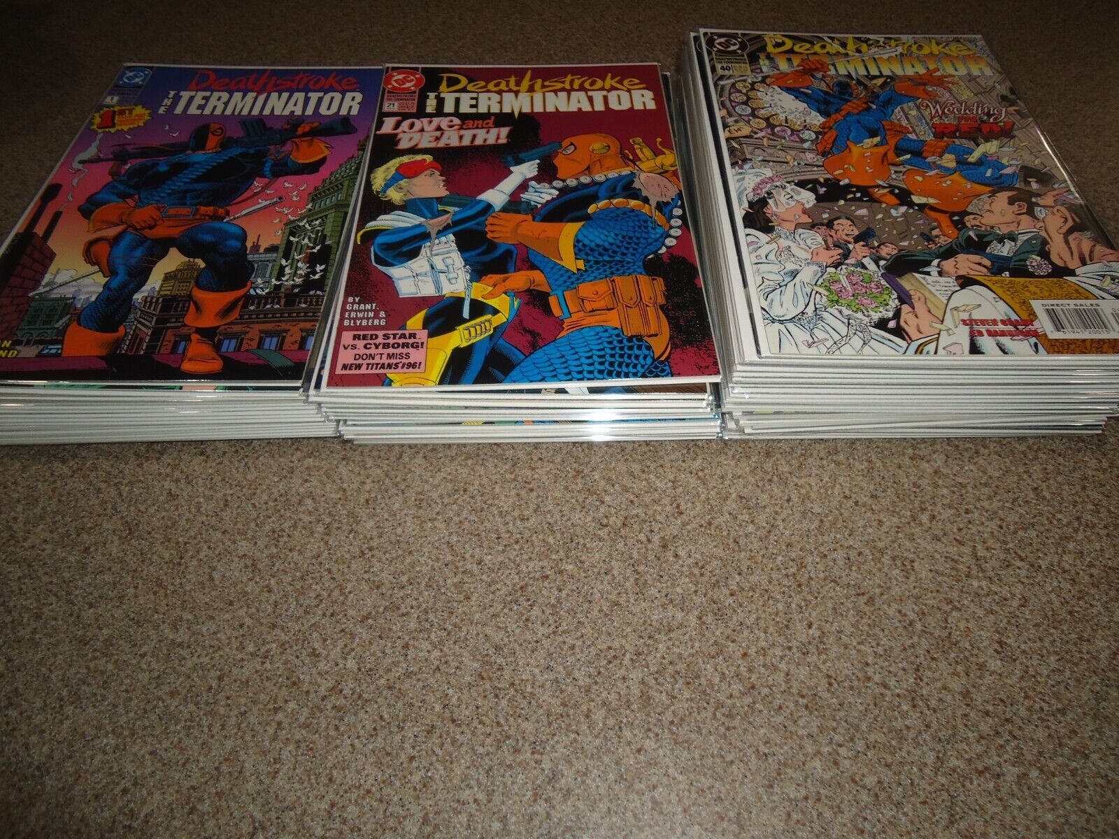 DEATHSTROKE THE TERMINATOR COMPLETE SERIES 0-60 + ANNUALS