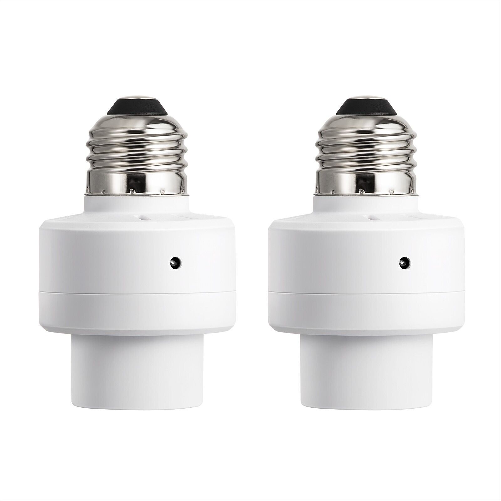 DEWENWILS 2 Pack Dusk to Dawn Light Bulb Sockets,Light Sensor Socket Time Set