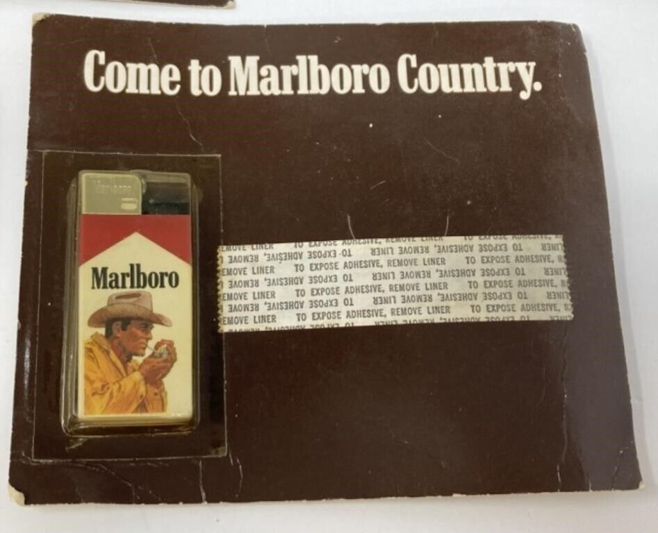 NEW Marlboro Man Lighter in Original Packaging