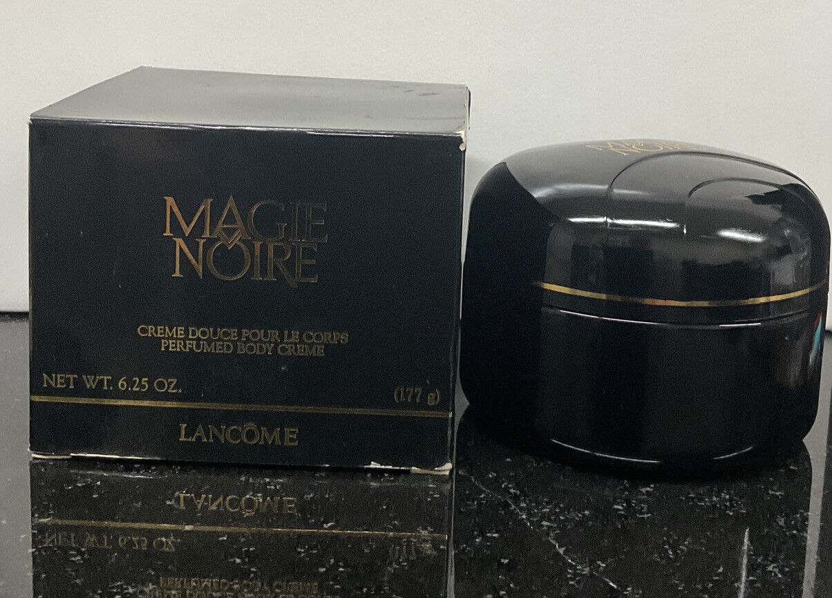 VTG Lancome Magie Noire Woman's Body Creme 6.25 oz 50%FULL AS PICTURED