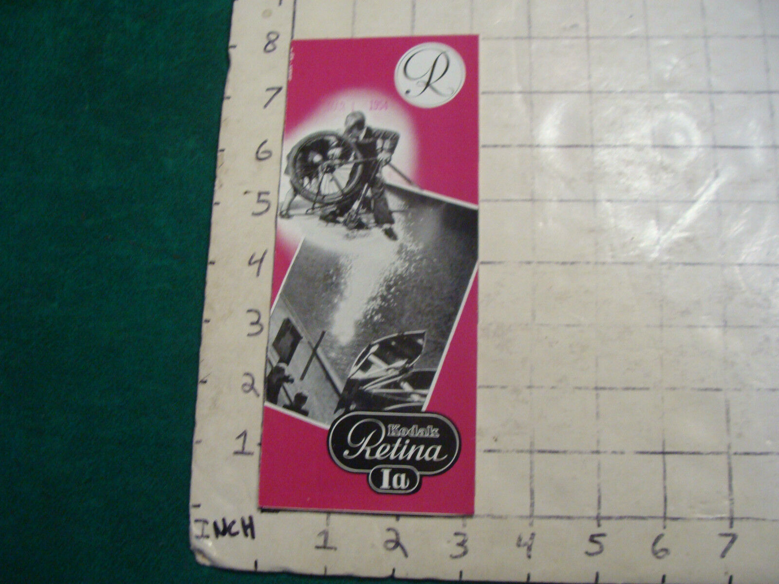 Vintage CLEAN brochure: kodak RETINA IA 1954 from Berlin cool