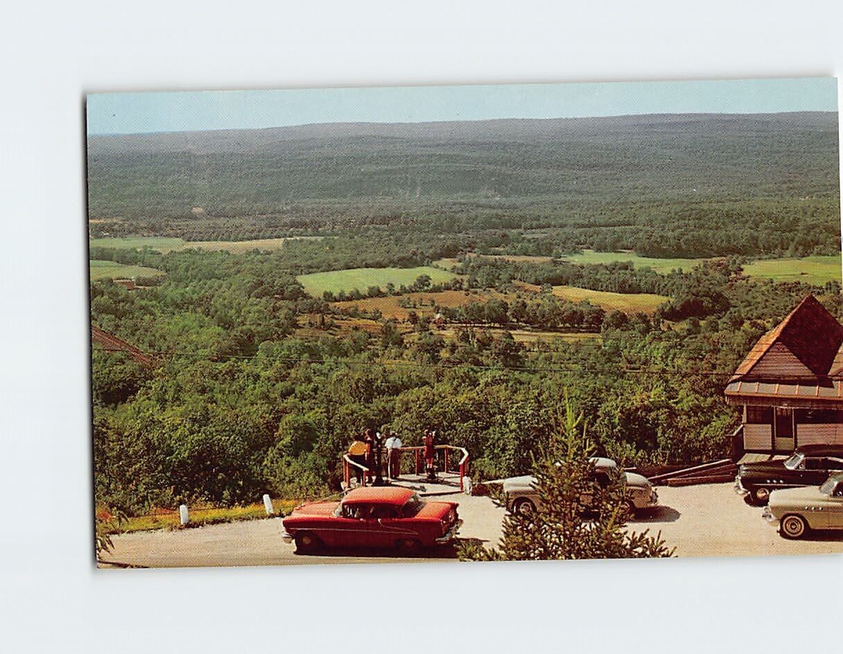 Postcard Overlooking Port Jervis New York USA