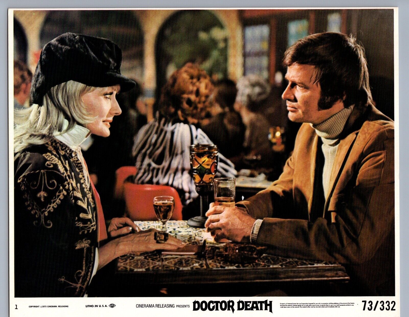 Sivi Aberg + Barry Coe in Doctor Death: Seeker of Souls (1973) ❤ Photo K 477
