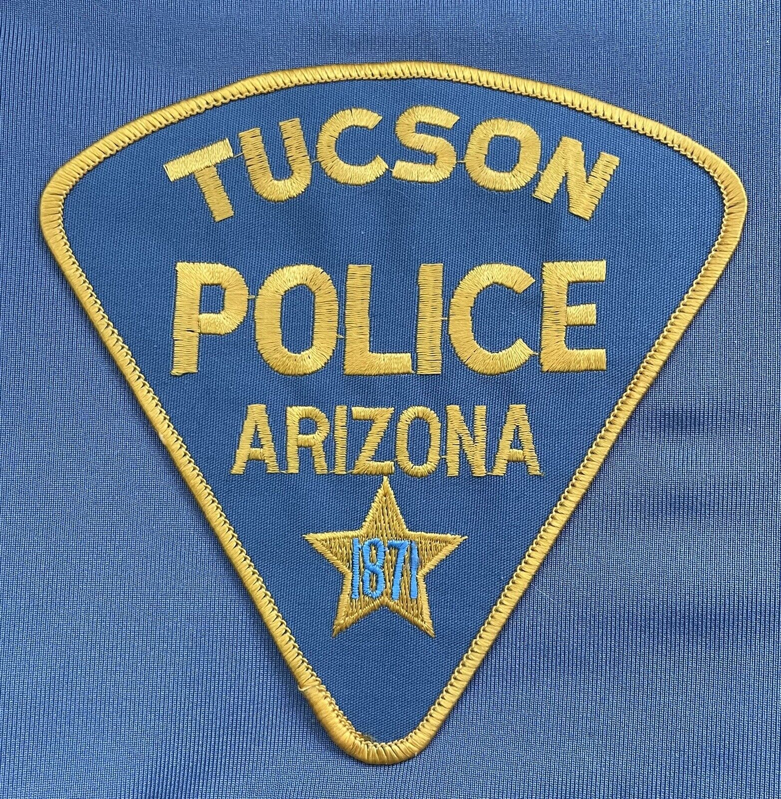 New OBSOLETE Tucson AZ Arizona Police Department Patch. 5”x4.5”