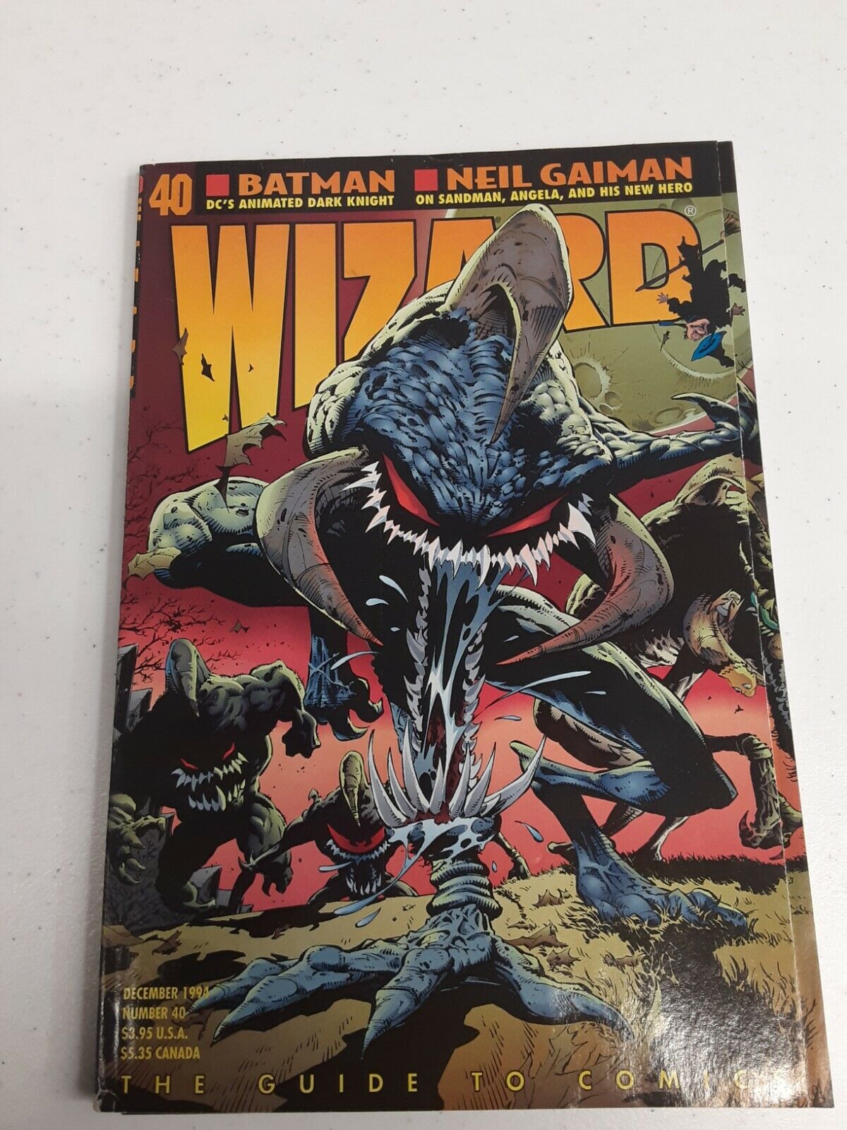 Wizard Magazine No. 40 Neil Gaiman Batman