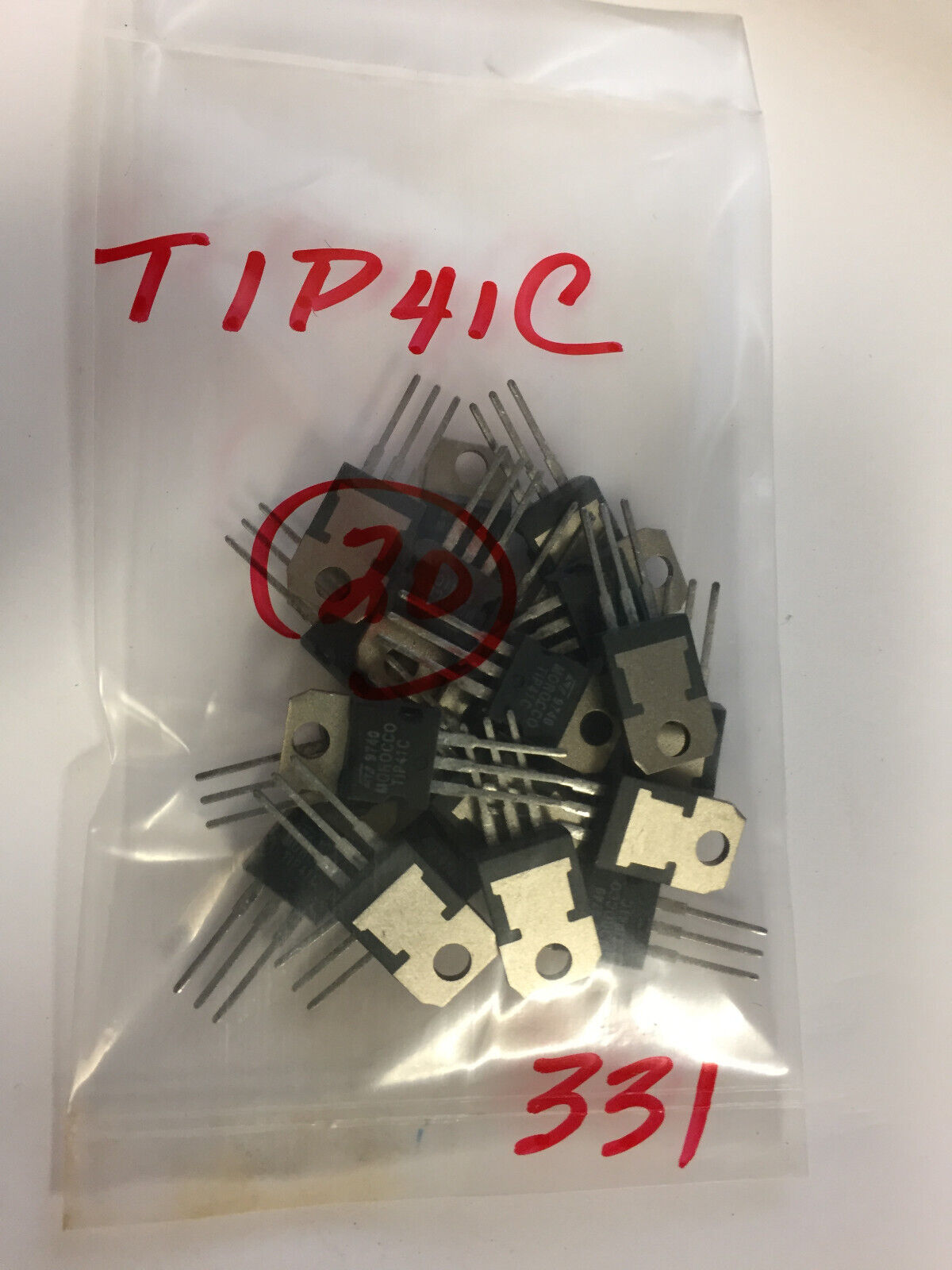 TIP41C 	 TRANS NPN 100V 15A TO220 SAME AS NTE331---  20PCS
