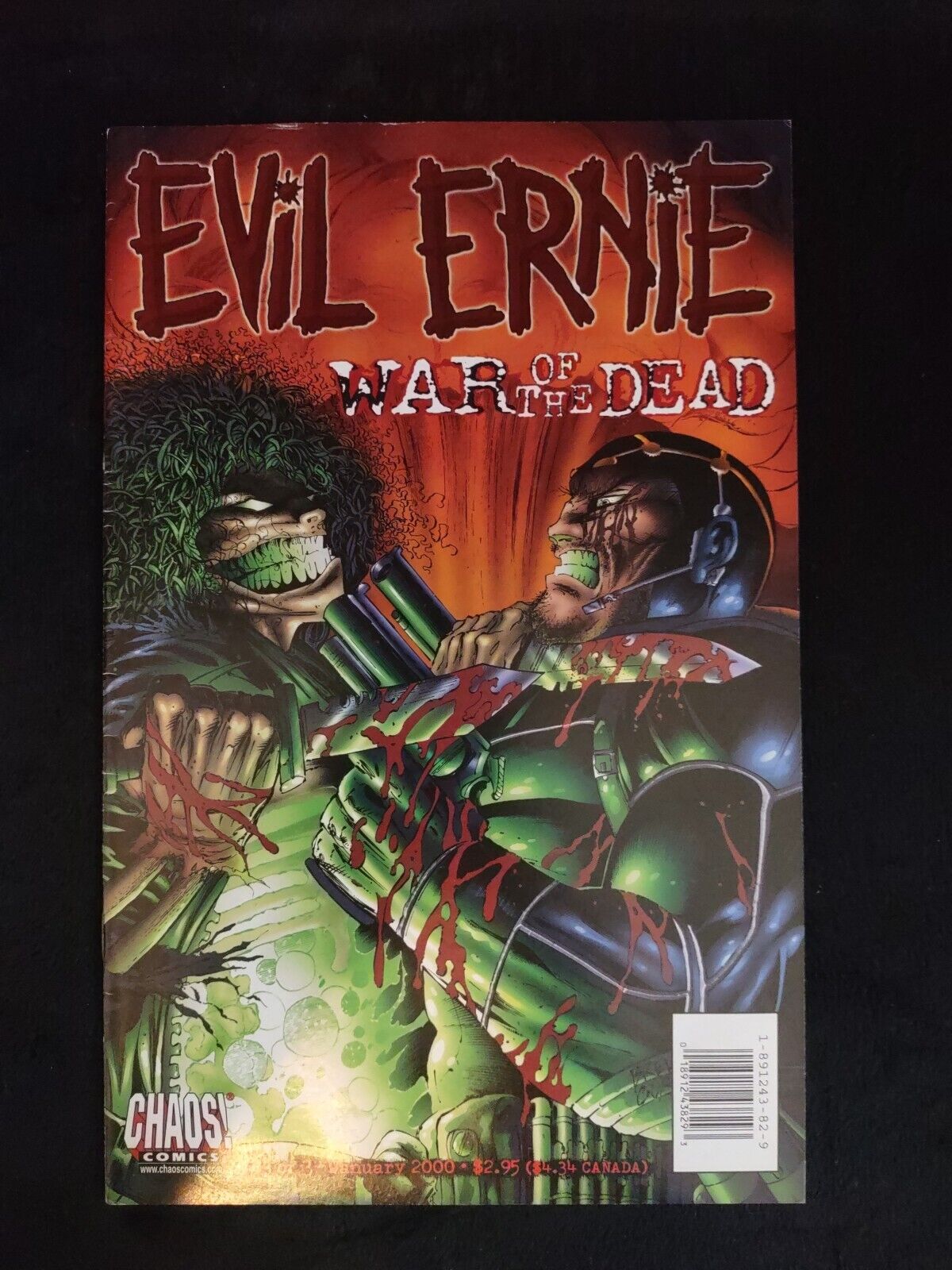 EVIL ERNIE: War Of The Dead #3-DE/ Look Pics & Read/1st Print/ Chaos-2000.......