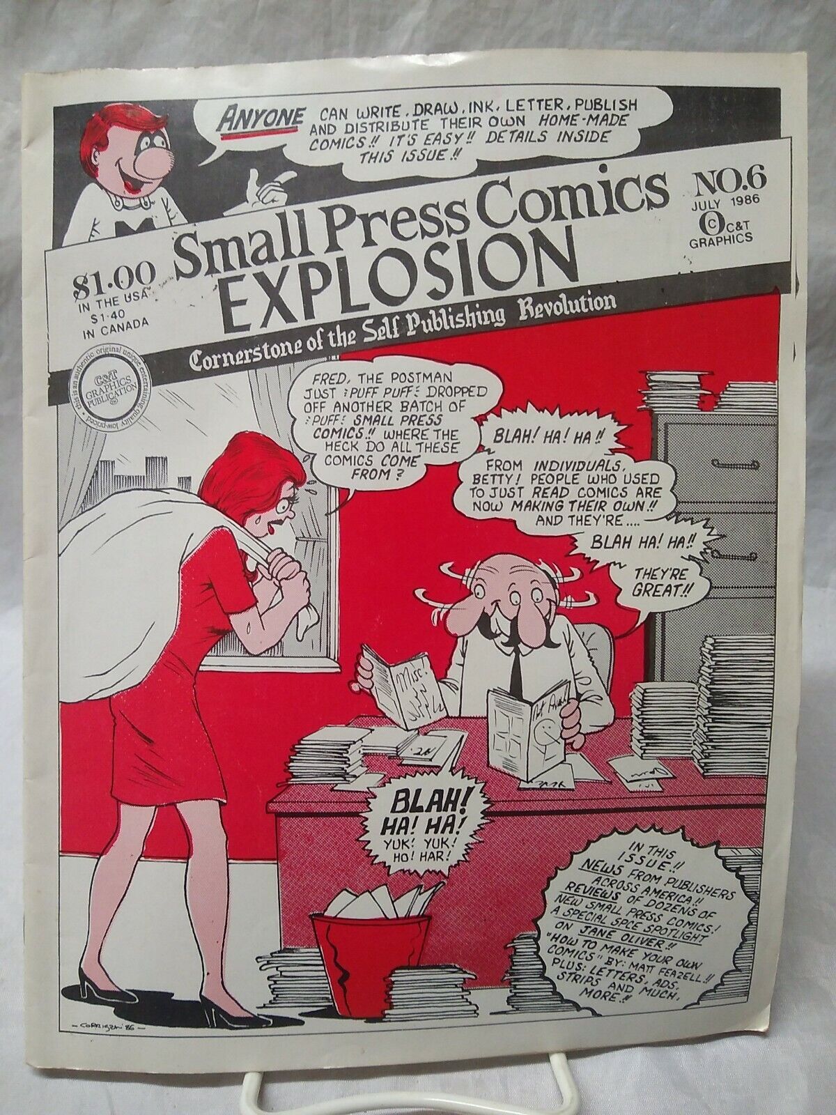Small Press Comics Explosion #6 1986 