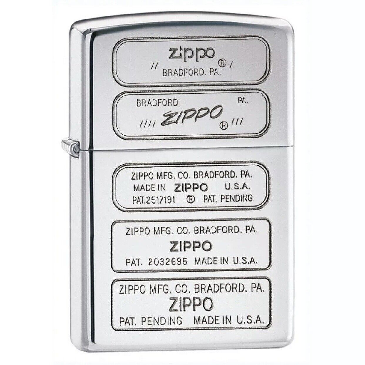 **RARE** New Zippo 28381 Bottom Stamped Lighter Made in USA Version - 