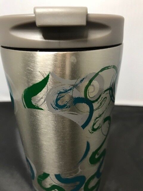 Starbucks DOT Collection Tumbler 16 fl oz - Green Squiggle NEW (Other)