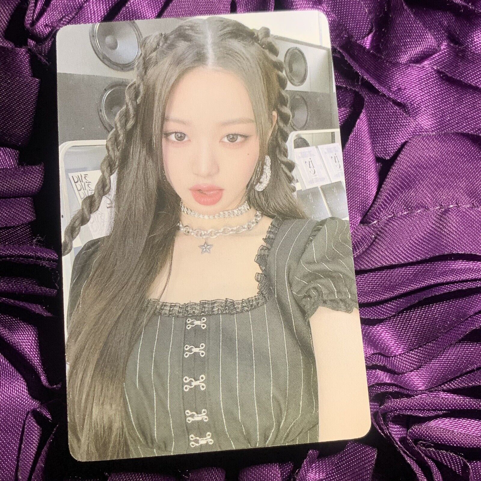 WONYOUNG IVE CANDY Edition Kpop Girl Photo Card Baddie Glam