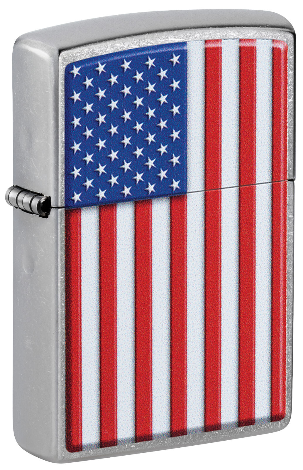 Zippo Patriotic Street Chrome Windproof Pocket Lighter, 29722