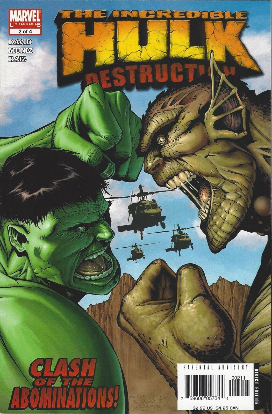 Hulk: Destruction #2 Clash of the Abominations Part 2 of 4