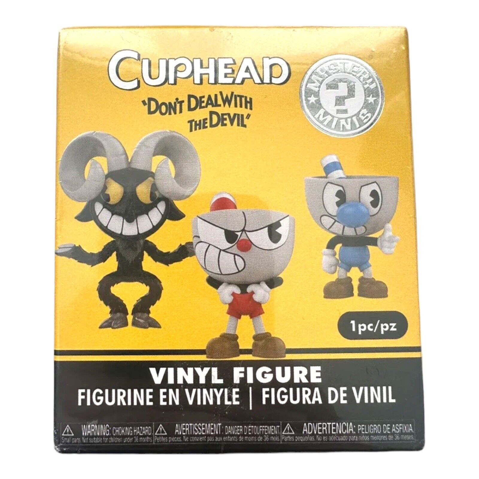 Cuphead Funko Mystery Mini Box SEALED Don’t Deal with the Devil NEW Figure