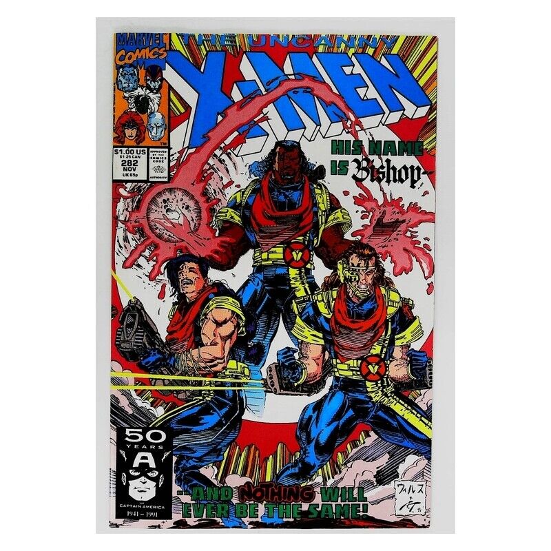 Uncanny X-Men (1981 series) #282 in Near Mint condition. Marvel comics [s\\
